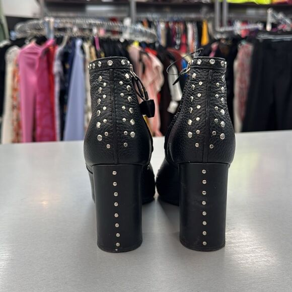 Lanvin Black Studded Ankle Boots - Picture 3 of 12